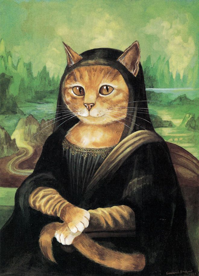 Photo of a cat Monalisa